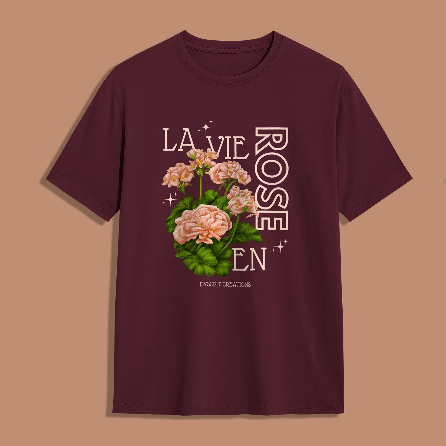 La Vie En Rose Unisex Tshirt