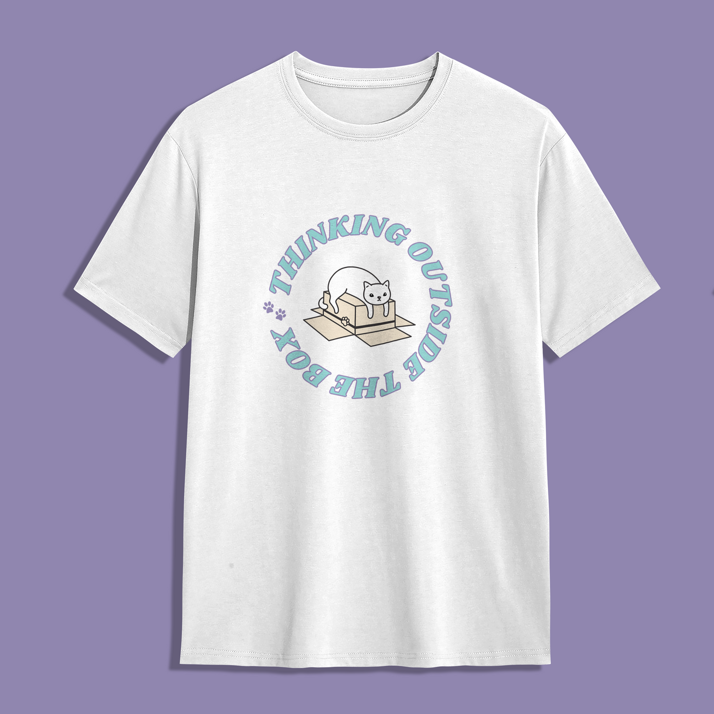 Thinking Outside the Box Unisex Tshirt | The Ameowzing Collection