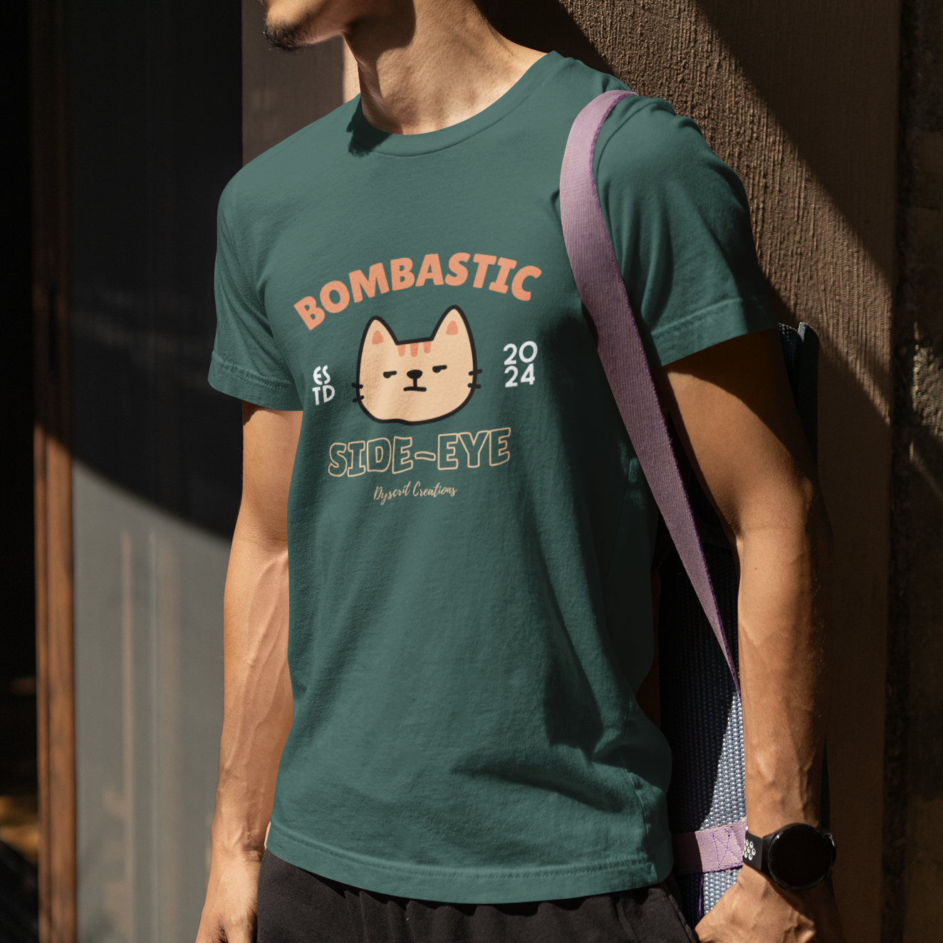 Bombastic Side-Eye Unisex Tshirt | The Ameowzing Collection