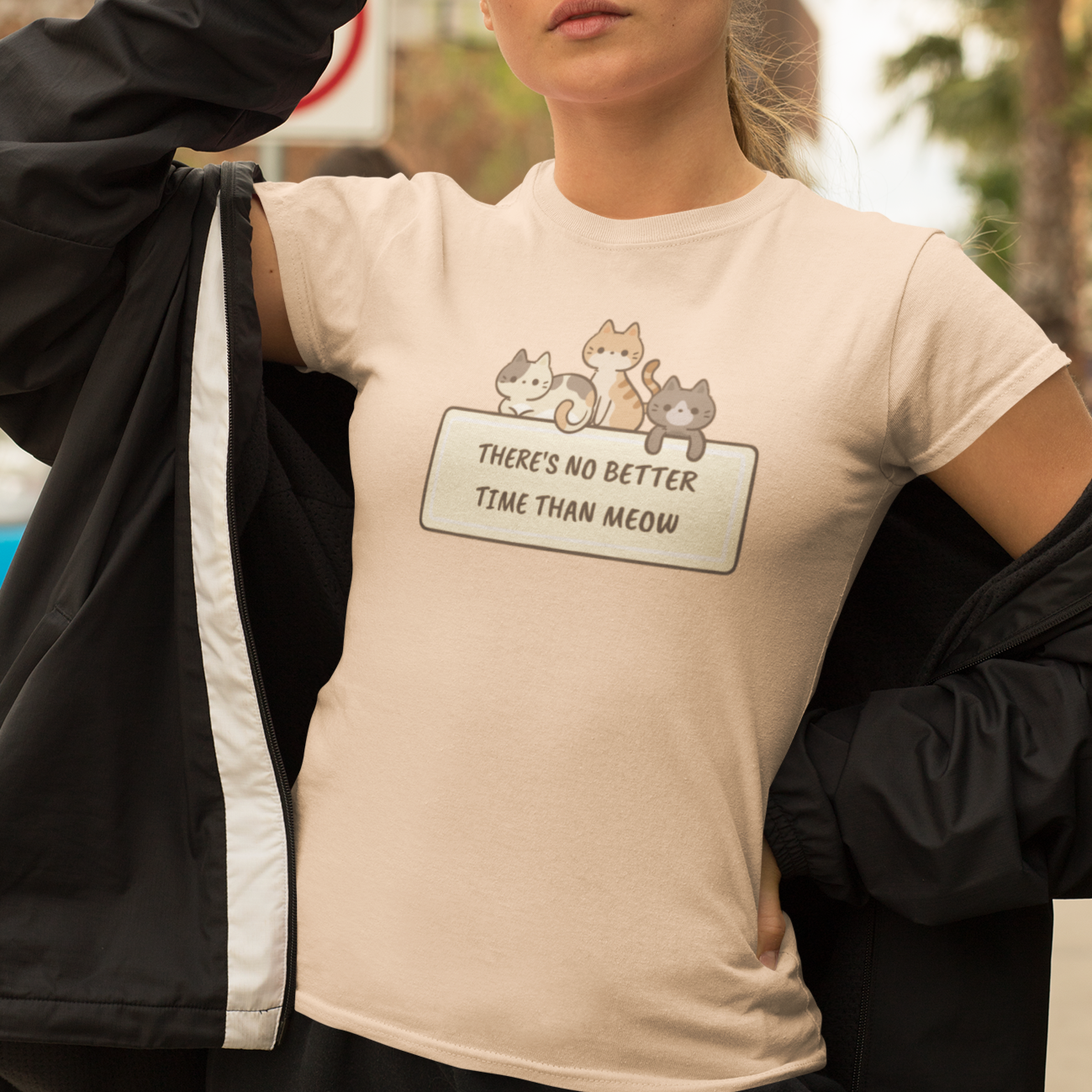 No better time than Meow! Unisex Tshirt | The Ameowzing Collection