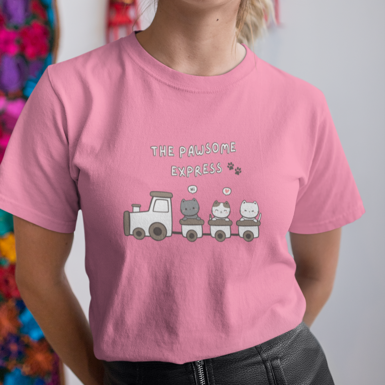 Pawsome Express Unisex Tshirt | The Ameowzing Collection