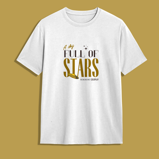 A Sky Full of Stars T-Shirt | COLDPLAY Fan Collection | Unisex T-Shirt