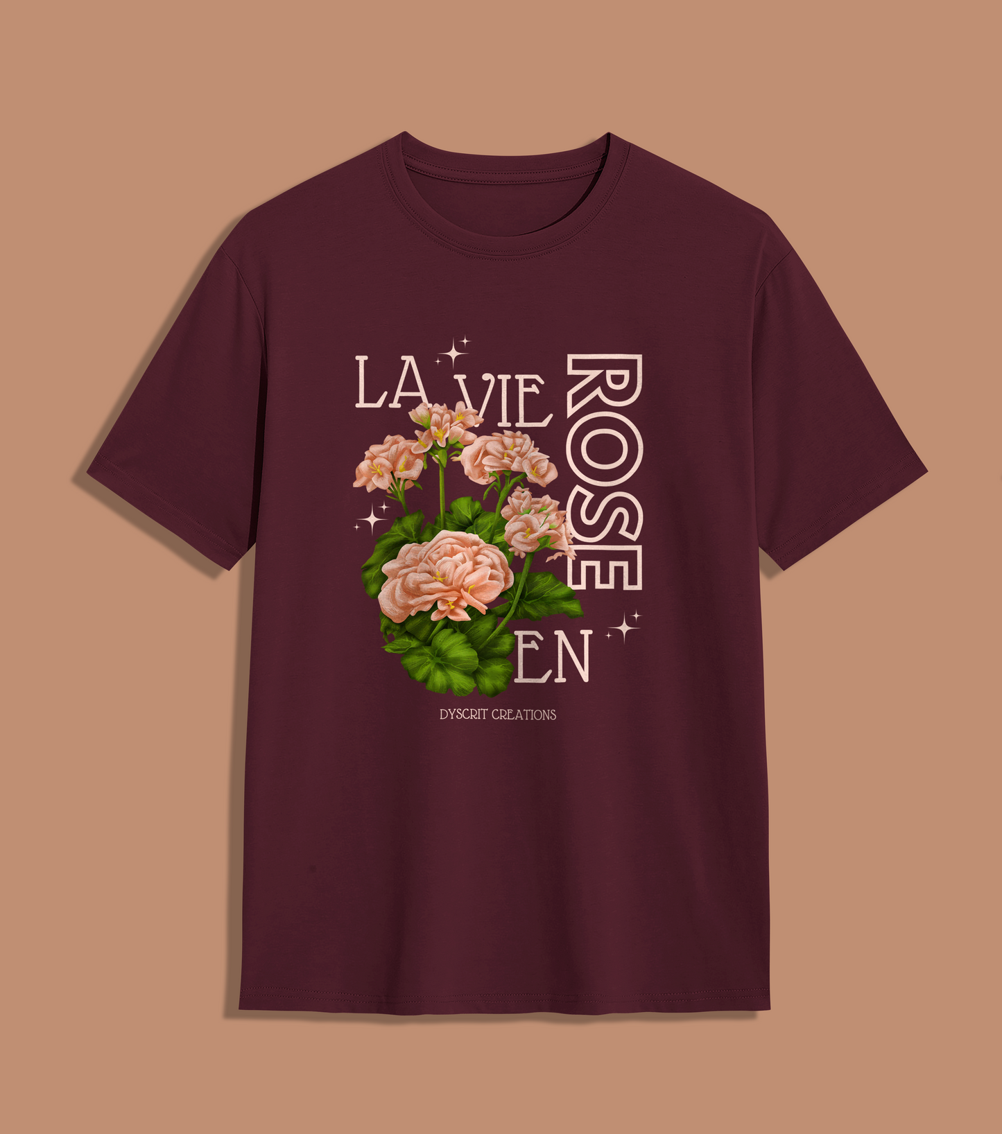 La Vie En Rose Unisex Tshirt